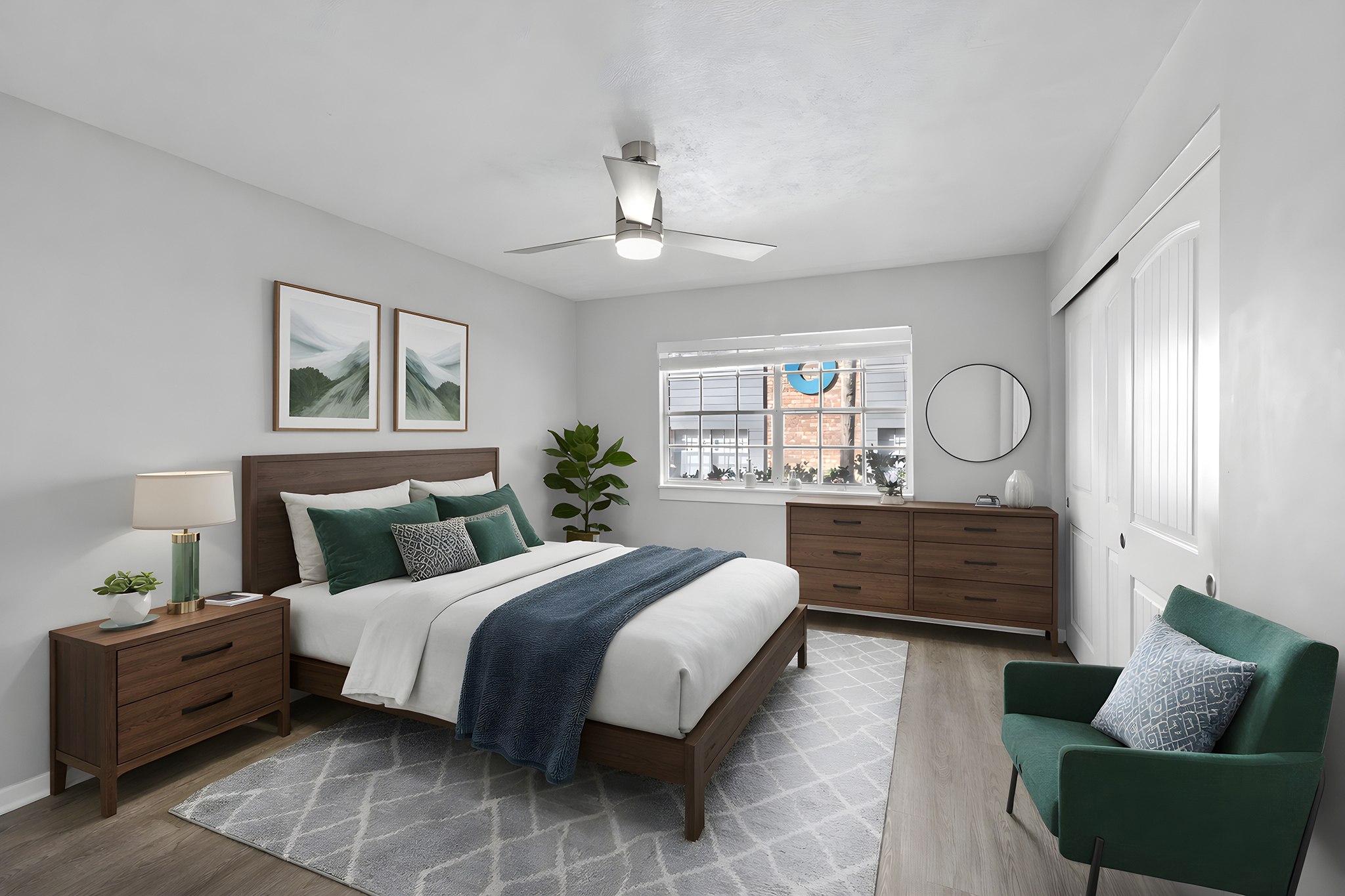 Watermarc Apartments bedroom